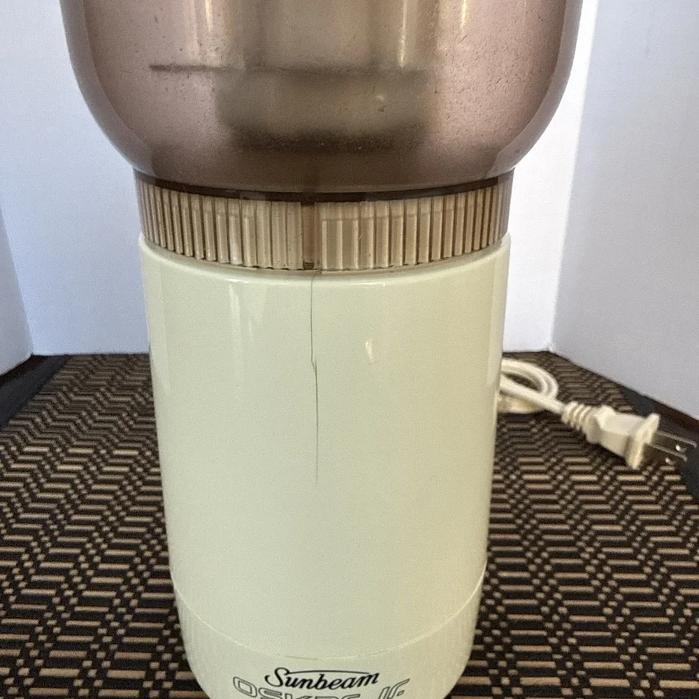 Vtg Sunbeam Oskar Jr Plus 14131 Food Processor Chopper Bowl Blade France Tested